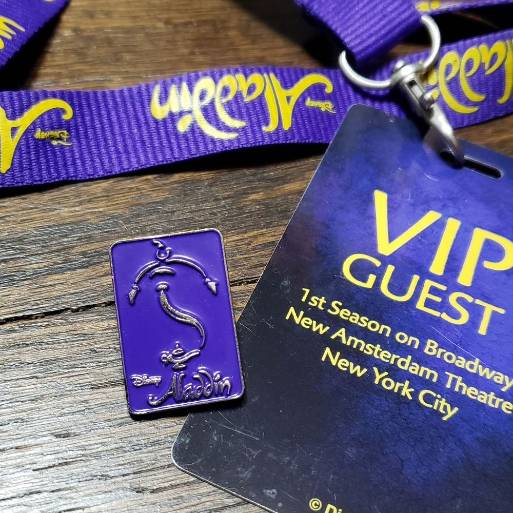 Disney’s Aladdin on Broadway VIP Pin – Opening Night